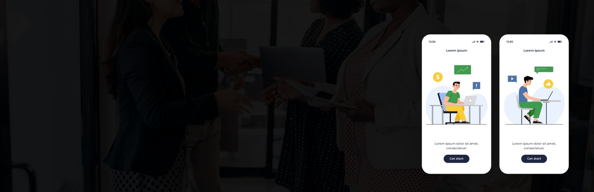 develops a mobile application