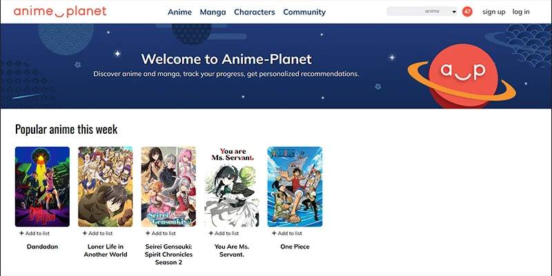 AnimePlanet Aniwatch Alternatives
