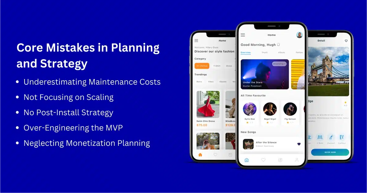 App Development Mistakes