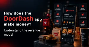 how does doordash make money